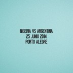 FIFA World Cup 2014 Argentina Home - Nigeria VS Argentina Match Details