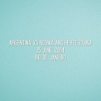 FIFA World Cup 2014 Bosnia and Herzegovina Home - Argentina VS Bosnia and Herzegovina Match Details