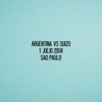 FIFA World Cup 2014 Argentina Home - Argentina VS Suizo Match Details