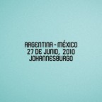 FIFA World Cup 2010 Argentina Home - Argentina VS Mexico Match Details