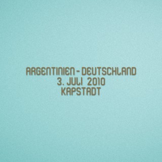 FIFA World Cup 2010 Argentina Away - Argentina VS Germany Match Details