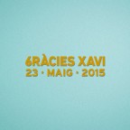 Barcelona 2015 - 6RACIE Xavi Last Game Match Detail 23 MAIG 2015