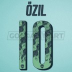 Arsenal Singapore tour 2018-2019 Ozil #10 Awaykit Nameset Printing