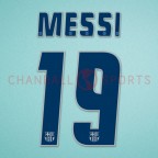 Barcelona 2004-2006 Messi #19 Awaykit Nameset Printing