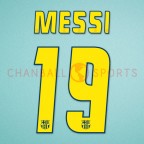Barcelona 2004-2006 Messi #19 Homekit Nameset Printing