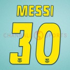 Barcelona 2004-2006 Messi #30 Homekit Nameset Printing