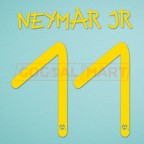 Barcelona 2013 Neymar #11 Gamper Trophy Homekit Nameset Printing
