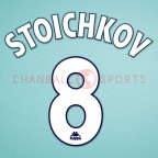 Barcelona 1997-1998 Stoichkov #8 Homekit Nameset Printing