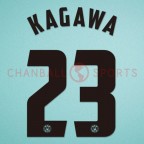 Dortmund 2011-2012 Kagawa #23 Homekit Nameset Printing