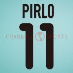 Inter Milan 2000-2001 Pirlo #11 Awaykit Nameset Printing