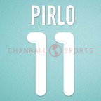 Inter Milan 2000-2001 Pirlo #11 Homekit  Nameset Printing