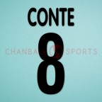Juventus 2000-2003 Conte #8 Awaykit Nameset Printing 