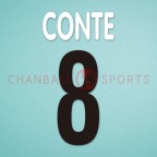 Juventus 2002-2003 Conte #8 Homekit Nameset Printing 