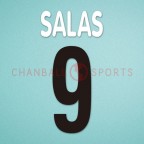 Juventus 2002-2003 Salas #9 Homekit Nameset Printing 