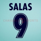 Lazio 1998-2001 Salas #9 Homekit Nameset Printing 