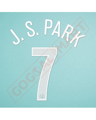 PSV 2004-2005 J.S.Park #7 Homekit Nameset Printing 
