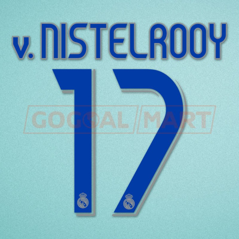 Figurine Van Nistelrooy Real Madrid - FT CHAMPS Série N.17 - Environ 7,5 Cm - Neuf