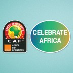 Africa Cup of Nations 2013 & Celebrate Africa CAF Soccer Patch / Badge 