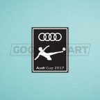 Bayern Munich Audi Cup 2017 Black Color Sleeve Soccer Patch / Badge