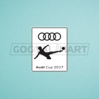 Bayern Munich Audi Cup 2017 White Color Sleeve Soccer Patch / Badge
