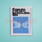 Spanish La Liga 2003-2004 Barcelona forum Sleeve Soccer Patch / Badge