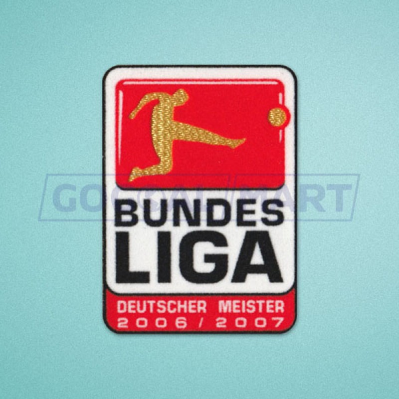 Germany Bundesliga 2006-2007 winner - VFB Stuttgart Soccer Patch / Badge 