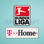 Germany Bundesliga and T.Home 2007-2009 Sleeve Soccer Patch / Badge 