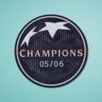 UEFA Champions League Winner 2005-2006 Barcelona Sleeve Soccer Patch / Badge