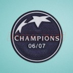 UEFA Champions League Winner 2006-2007 AC Milan Sleeve Soccer Patch / Badge