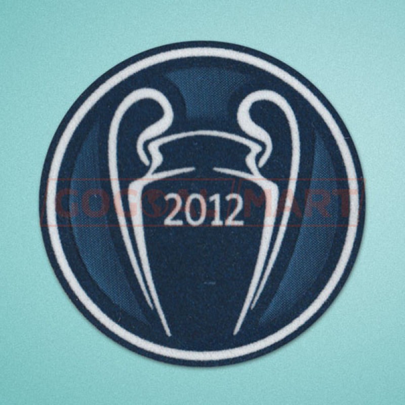 Real Madrid 2008-2011 Champions League Soccer Sleeve Patch Set 9 Trophy Winner 