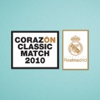 Real Madrid Legends Corazón Classic Match 2010 Soccer Patch / Badge