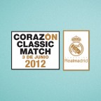 Real Madrid Legends Corazón Classic Match 2012 Soccer Patch / Badge