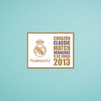 Real Madrid Legends Corazón Classic Match 2013 Soccer Patch / Badge