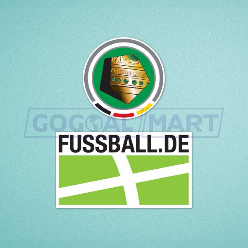 Bundesliga 30x DFB Pokal Trikot Patch Europa Badge Deutschland 