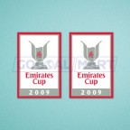 Arsenal Emirates Cup 2009 Sleeve Soccer Patch / Badge