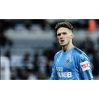 Newcastle 2017-2018 MRF Sponsor Keeper Sleeve Soccer Patch / Badge