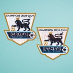 England Premier League Champion 2003-2004 Sleeve Gold Patch / Badge Arsenal Jersey