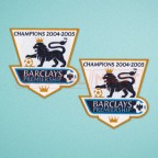 England Premier League Champion 2004-2005 Sleeve Gold Patch / Badge Chelsea Jersey