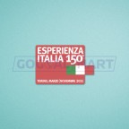 Italian League ESPERIENZA ITALIA 150 - Juventus Sleeve Soccer Patch / Badge