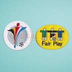 UEFA European Championship 2000 + Fair Play Sleeve Soccer Patch / Badge