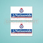 The Football League 2000-2001 Nationwide League Division One Sleeve Soccer Patch / Badge 