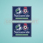 The Football League 1996-2000 Nationwide League Division One Sleeve Soccer Patch / Badge