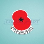 England Premier League Poppy Remembrance 2014 Soccer Patch / Badge 