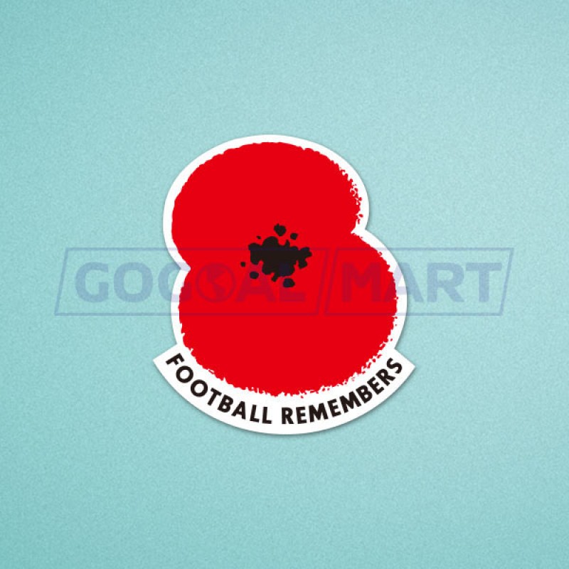 England Premier League Poppy Remembrance 2015 Soccer Patch / Badge