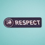 UEFA Respect 2009-2011 Sleeve Soccer Patch / Badge