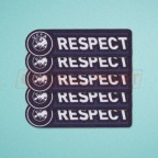 UEFA Respect 2009-2011 Sleeve Soccer Patch / Badge x 5 sets
