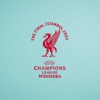 Liverpool The Final Istanbul 2005 Champions League Winners Away Soccer Patch / Badge