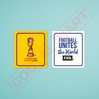 FIFA U-17 World Cup Indonesia 2023 + Football Unites the world Sleeve Soccer Patch / Badge