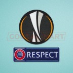 UEFA Cup 2014-2016 + Respect 2012-2016 Sleeve Soccer Patch / Badge