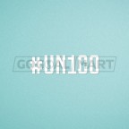 Juventus 2018 Buffon #UN1CO (White) Farewell Soccer Patch / Badge